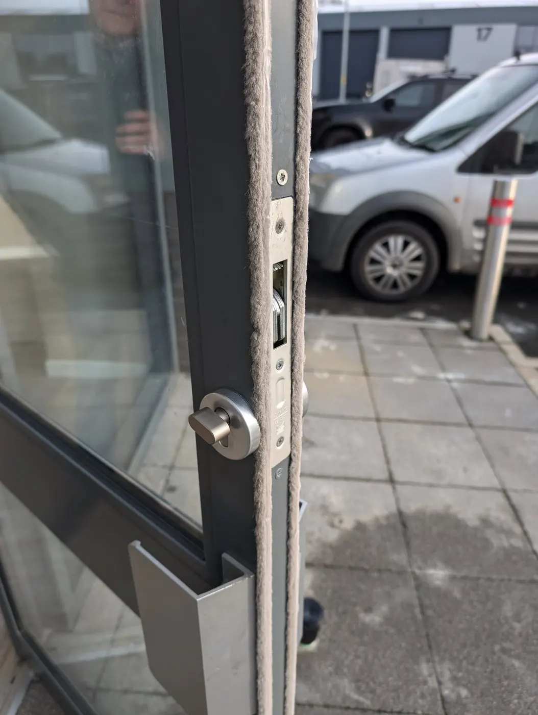 Project 2, locksmith work by Gary Korab in Accrington, Lancashire. Photo 10 of 16.
