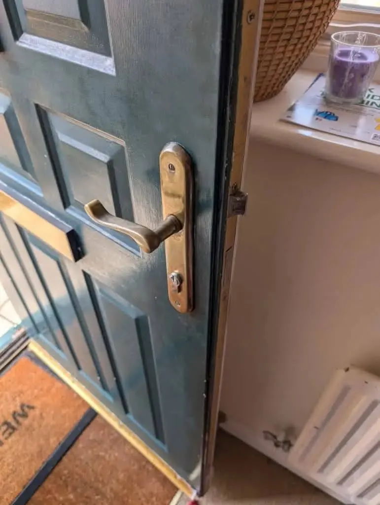 Project 5, locksmith work by Gary Korab in Accrington, Lancashire. Photo 8 of 12.